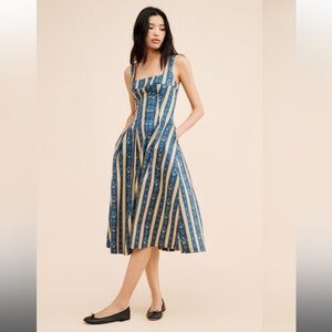 WeWoreWhat Corset Midi Dress